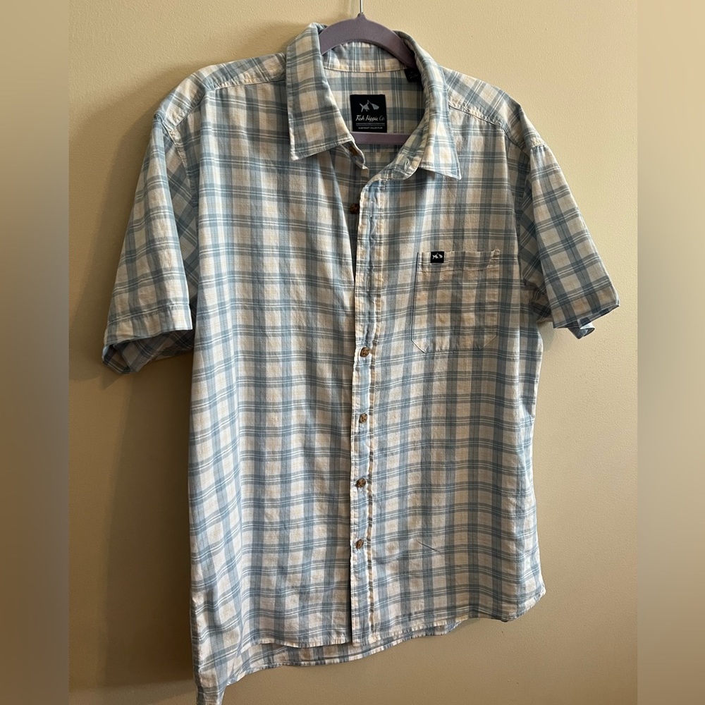 Men’s Fish Hippie Co button down